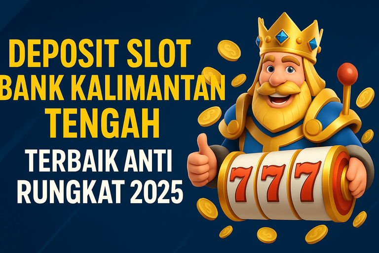 DEPOSIT SLOT BANK KALIMANTAN TENGAH TERBAIK ANTI RUNGKAT 2025